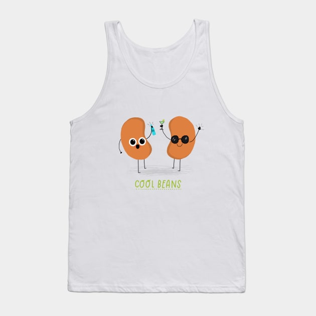 Cool Beans Tank Top by leeannwalker